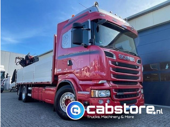 Camión grúa Scania R520  LB6X2*4HNB V8 Euro 6 - Bouwjaar 2013 - Highline - Opticruise  - Open box + Palfinger PK 24001-K B Autolaadkraan - Good condition !: foto 4 Camión grúa Scania R520  LB6X2*4HNB V8 Euro 6 - Bouwjaar 2013 - Highline - Opticruise  - Open box + Palfinger PK 24001-K B Autolaadkraan - Good condition !: foto 4