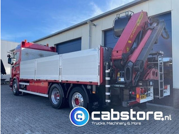 Camión grúa Scania R520  LB6X2*4HNB V8 Euro 6 - Bouwjaar 2013 - Highline - Opticruise  - Open box + Palfinger PK 24001-K B Autolaadkraan - Good condition !: foto 5 Camión grúa Scania R520  LB6X2*4HNB V8 Euro 6 - Bouwjaar 2013 - Highline - Opticruise  - Open box + Palfinger PK 24001-K B Autolaadkraan - Good condition !: foto 5