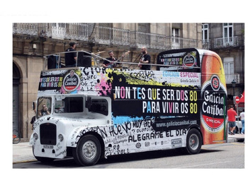 Autobús de dos pisos British Bus open top: foto 3 Autobús de dos pisos British Bus open top: foto 3