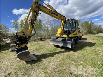 Excavadora de ruedas KOMATSU PW148