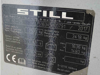 Carretilla elevadora eléctrica Still RX60-25: foto 5