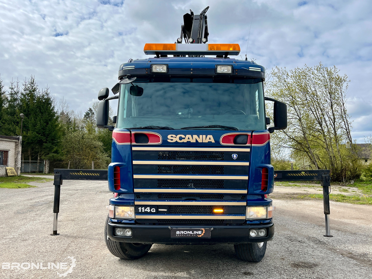 2002 SCANIA R114 6X2*4 Tipper+HIAB 166-e5 crane - Camión volquete, Camión grúa: foto 3 2002 SCANIA R114 6X2*4 Tipper+HIAB 166-e5 crane - Camión volquete, Camión grúa: foto 3