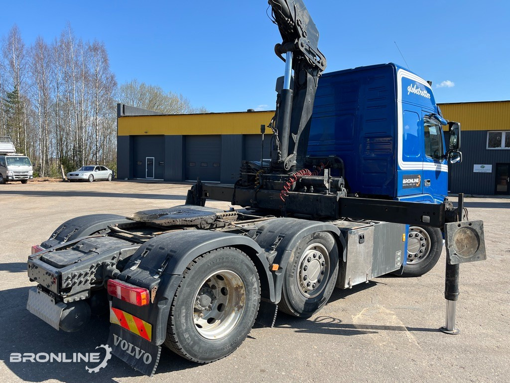 2008 VOLVO FM440 6x2+HIAB Crane+Platform trailer - Cabeza tractora: foto 5 2008 VOLVO FM440 6x2+HIAB Crane+Platform trailer - Cabeza tractora: foto 5
