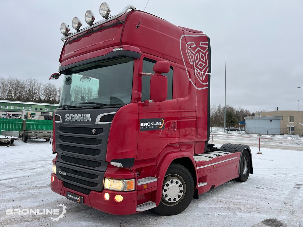 2014 Scania R490 4x2 Tractor unit - Cabeza tractora: foto 1 2014 Scania R490 4x2 Tractor unit - Cabeza tractora: foto 1