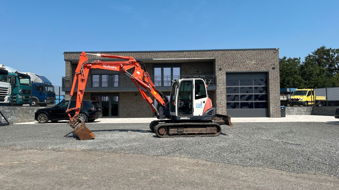 Kubota KX080 KX080-3 Verstellausleger 8700Kg Klima Tilt - Miniexcavadora: foto 1 Kubota KX080 KX080-3 Verstellausleger 8700Kg Klima Tilt - Miniexcavadora: foto 1
