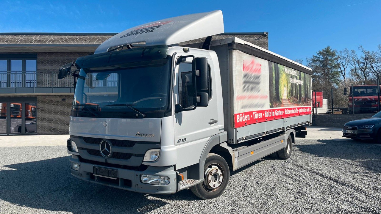 Mercedes-Benz Atego 818 Pritsche + Plane Schiebeplane - Camión lona: foto 2 Mercedes-Benz Atego 818 Pritsche + Plane Schiebeplane - Camión lona: foto 2