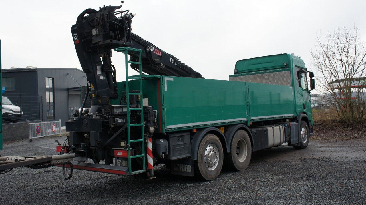 Scania R500 6x2 Baustoffzug Kran HIAB 177 K-2 Pro - Camión caja abierta, Camión grúa: foto 4 Scania R500 6x2 Baustoffzug Kran HIAB 177 K-2 Pro - Camión caja abierta, Camión grúa: foto 4