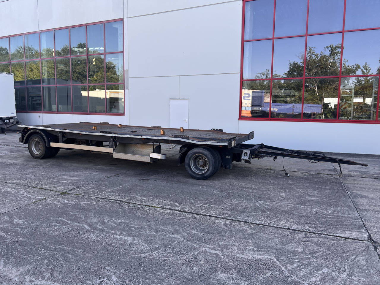 Dinkel DAC 18000 2 Achs Kombi- Anhänger für Abroll- oder Absetzmulden oder Tieflader - Remolque multilift/ Portacontenedores de cadenas: foto 1 Dinkel DAC 18000 2 Achs Kombi- Anhänger für Abroll- oder Absetzmulden oder Tieflader - Remolque multilift/ Portacontenedores de cadenas: foto 1