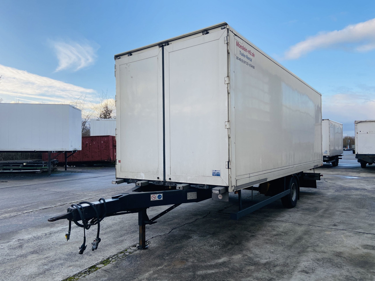 Möslein EK 1- D 7,3 1 Achs Kofferanhänger - Remolque caja cerrada: foto 5 Möslein EK 1- D 7,3 1 Achs Kofferanhänger - Remolque caja cerrada: foto 5