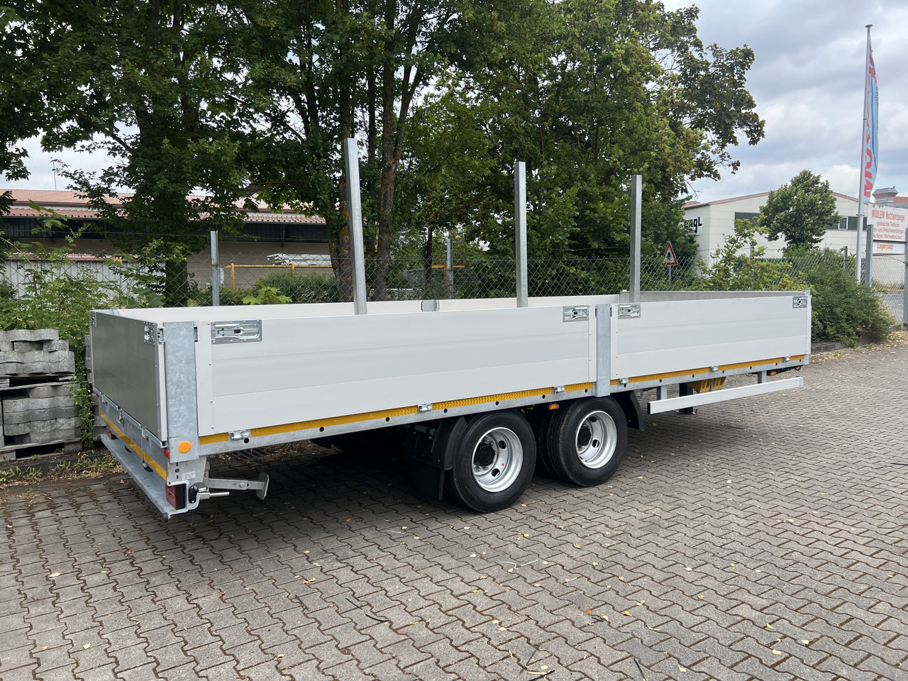Möslein THT 14,4 G 6,2 L 14,4 t Tandem- Pritschenanhänger- Tieflader - Remolque plataforma/ Caja abierta: foto 3 Möslein THT 14,4 G 6,2 L 14,4 t Tandem- Pritschenanhänger- Tieflader - Remolque plataforma/ Caja abierta: foto 3