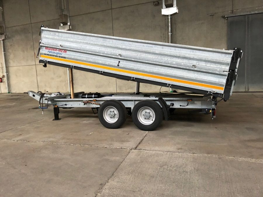 Möslein TTD13- BA Verzinkt 13 t Tandem Kipper Tiefladermit Bordwand- Aufsatz-- Neufahrzeug -- - Remolque volquete: foto 3 Möslein TTD13- BA Verzinkt 13 t Tandem Kipper Tiefladermit Bordwand- Aufsatz-- Neufahrzeug -- - Remolque volquete: foto 3