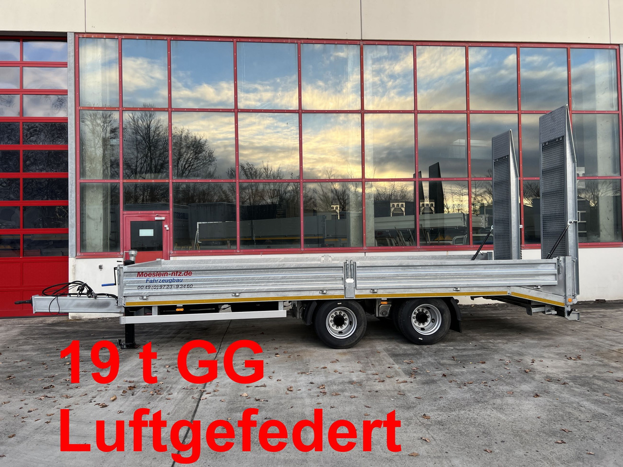 Möslein TTO 19 19 t Tandemtieflader,Neufahrzeug - Remolque góndola rebajadas: foto 1 Möslein TTO 19 19 t Tandemtieflader,Neufahrzeug - Remolque góndola rebajadas: foto 1