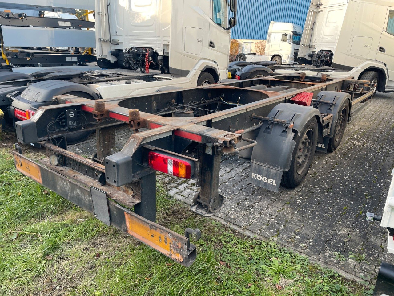 Kögel ZW 18 - Remolque portacontenedore/ Intercambiable: foto 2 Kögel ZW 18 - Remolque portacontenedore/ Intercambiable: foto 2