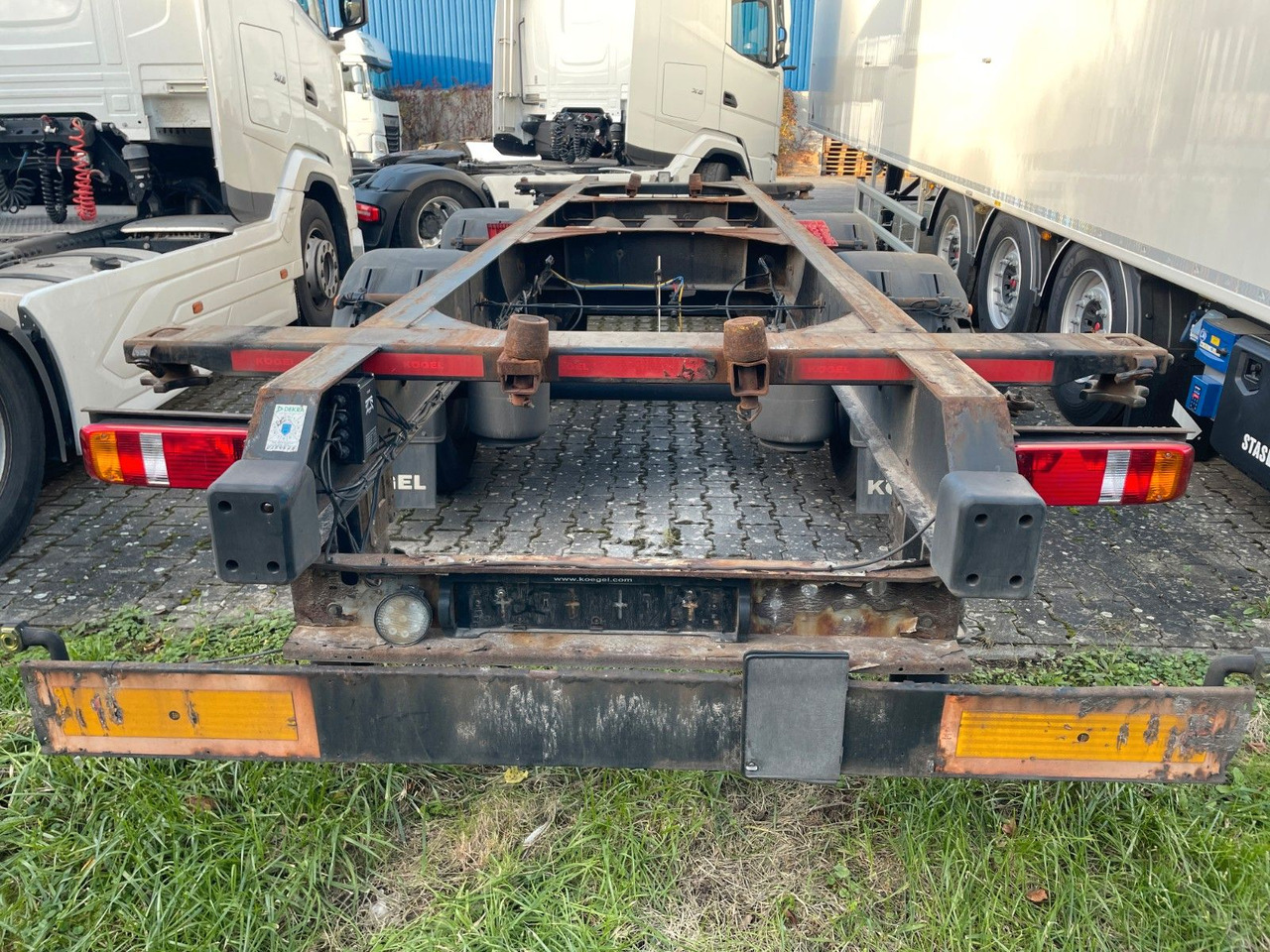 Kögel ZW 18 - Remolque portacontenedore/ Intercambiable: foto 5 Kögel ZW 18 - Remolque portacontenedore/ Intercambiable: foto 5