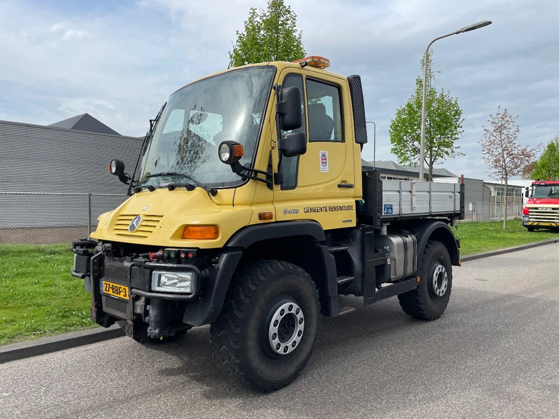 Mercedes-Benz unimog U400 - Camión volquete: foto 1 Mercedes-Benz unimog U400 - Camión volquete: foto 1