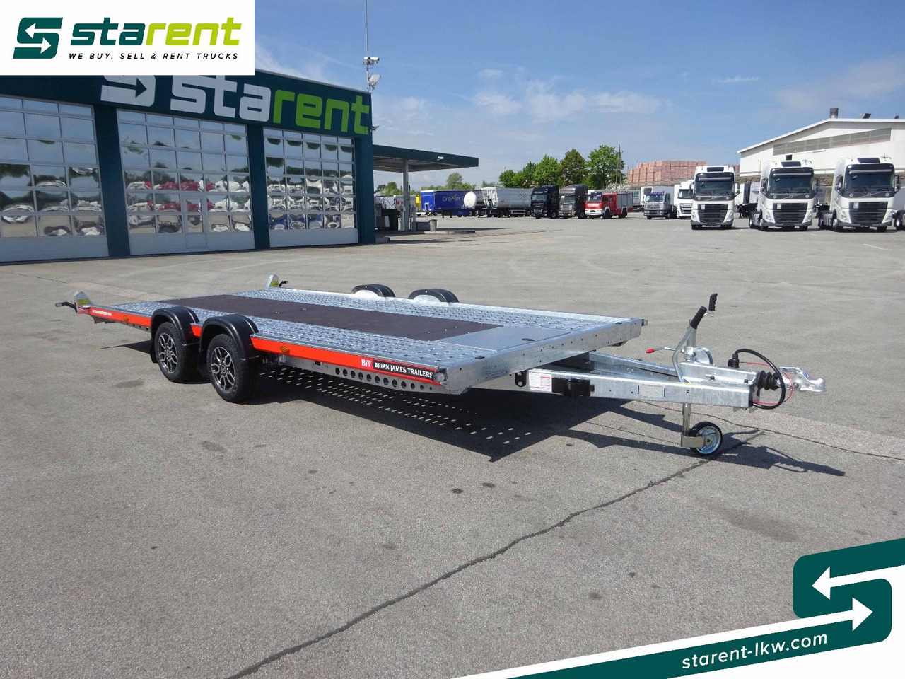 Brian James Trailers A-Transporter, Rampen, Alufelgen - Remolque portavehículos: foto 3 Brian James Trailers A-Transporter, Rampen, Alufelgen - Remolque portavehículos: foto 3