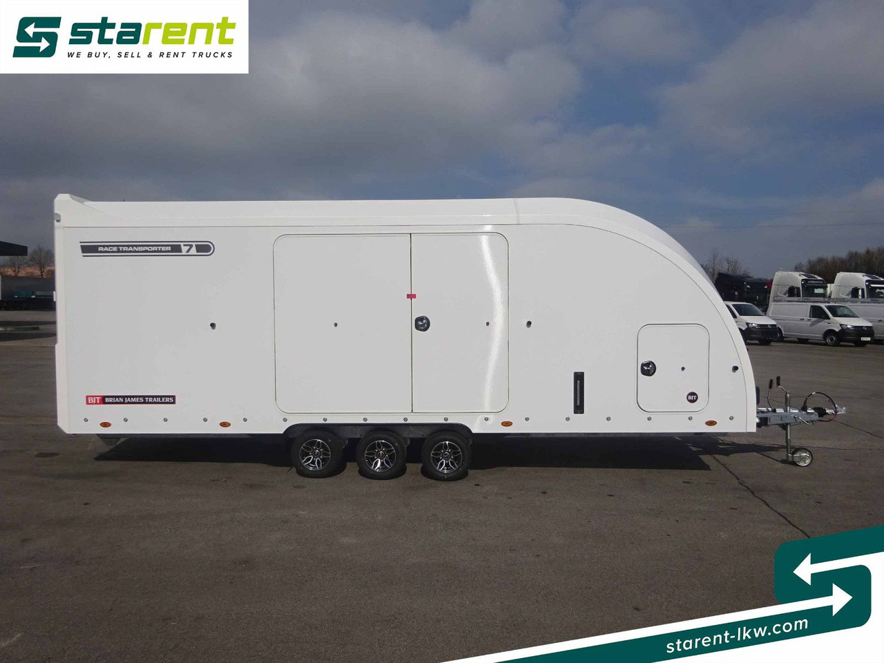 Brian James Trailers Race Transporter 7, Seilwinde - Remolque portavehículos: foto 4 Brian James Trailers Race Transporter 7, Seilwinde - Remolque portavehículos: foto 4