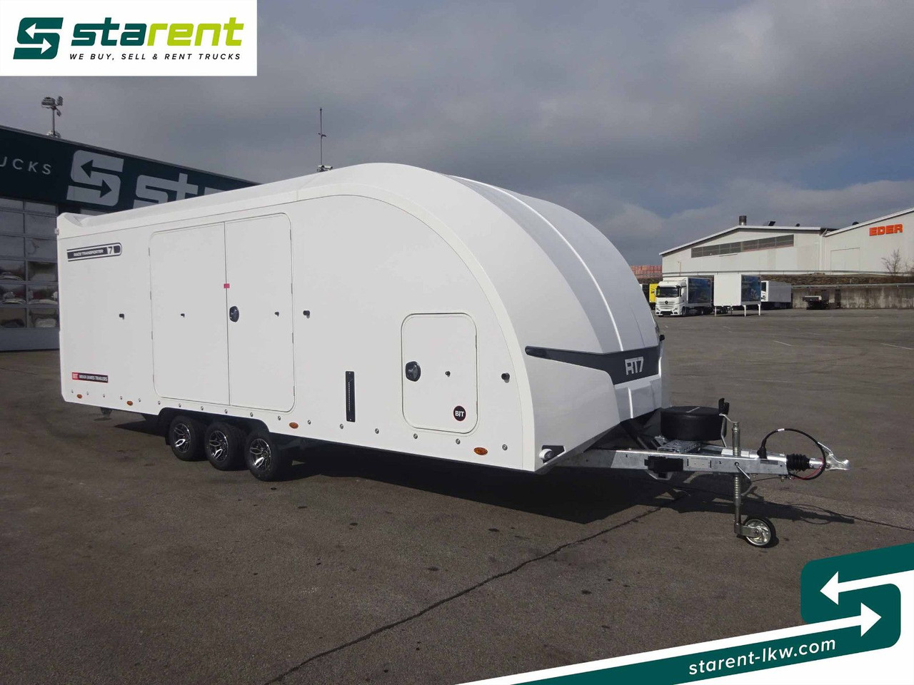 Brian James Trailers Race Transporter 7, Seilwinde - Remolque portavehículos: foto 3 Brian James Trailers Race Transporter 7, Seilwinde - Remolque portavehículos: foto 3
