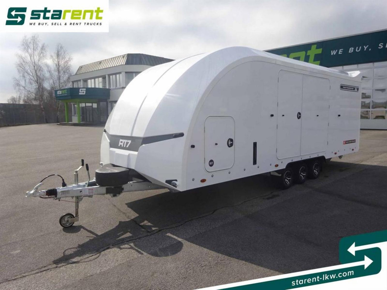 Brian James Trailers Race Transporter 7 Seilwinde elektrische Klappe - Remolque portavehículos: foto 1 Brian James Trailers Race Transporter 7 Seilwinde elektrische Klappe - Remolque portavehículos: foto 1