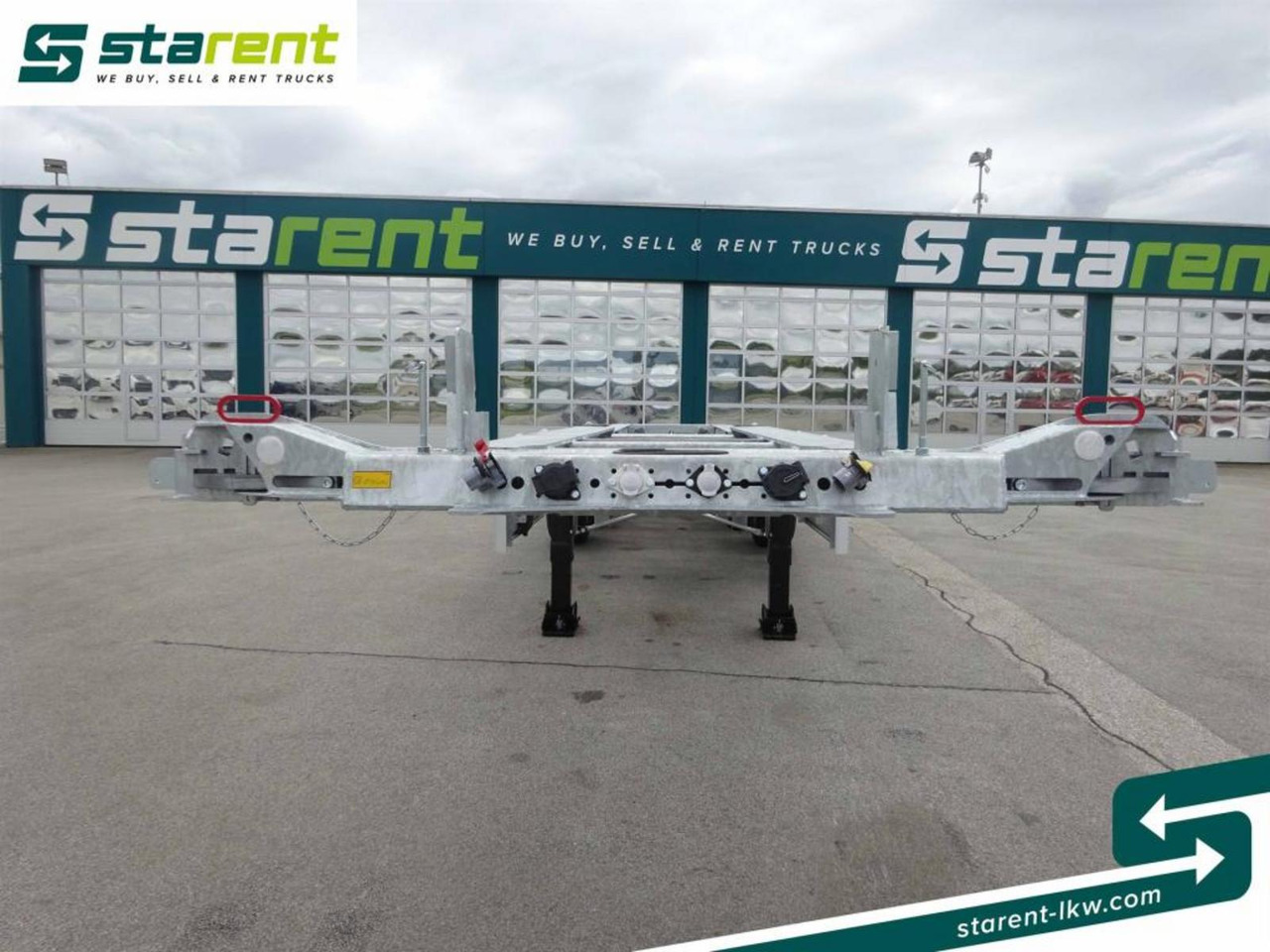 Fliegl Containerchassis ADR 1x20/2x20/1x30/1x40/1x45 - Semirremolque chasis: foto 2 Fliegl Containerchassis ADR 1x20/2x20/1x30/1x40/1x45 - Semirremolque chasis: foto 2