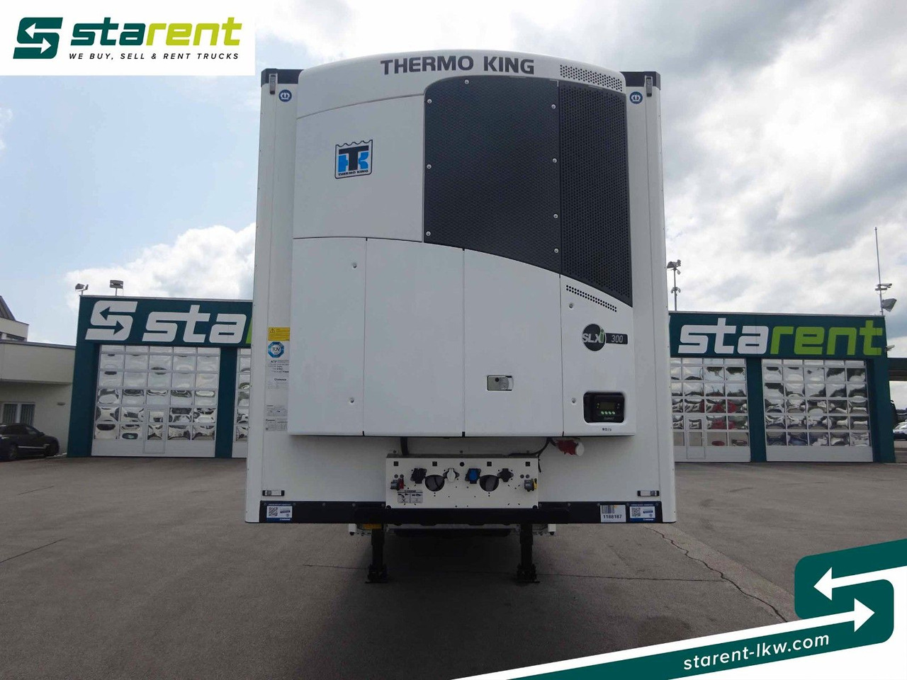 Krone Tiefkühler TK SLXi300 Doppelstock Blumenbreit - Semirremolque frigorífico: foto 2 Krone Tiefkühler TK SLXi300 Doppelstock Blumenbreit - Semirremolque frigorífico: foto 2