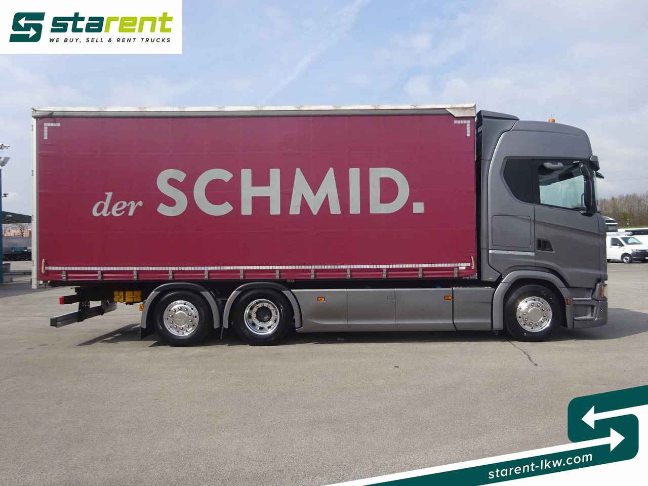 Scania S500 Planen Aufbau Schwarzmüller 6x2, Standklima - Camión lona: foto 4 Scania S500 Planen Aufbau Schwarzmüller 6x2, Standklima - Camión lona: foto 4