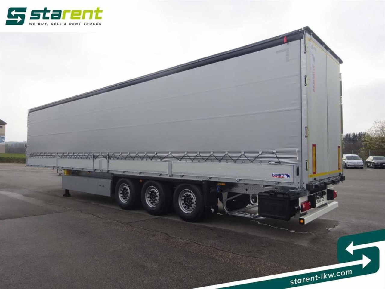 Semirremolque lona nuevo Schmitz Tautliner Bordwand 60cm Hubdach Liftachse Palka: foto 7
