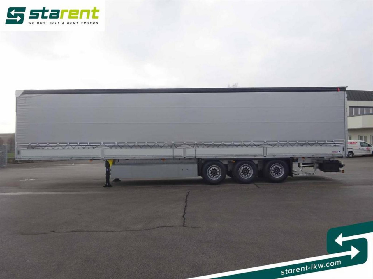 Semirremolque lona nuevo Schmitz Tautliner Bordwand 60cm Hubdach Liftachse Palka: foto 8