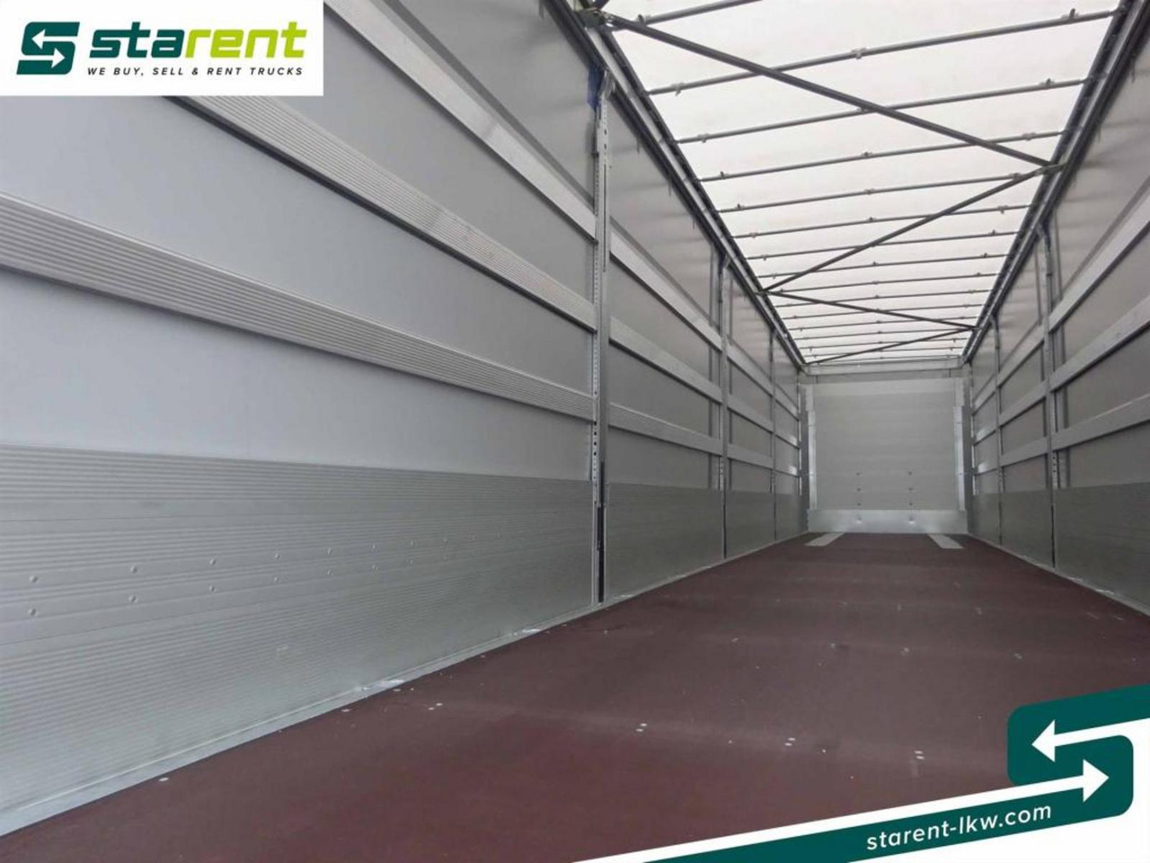 Semirremolque lona nuevo Schmitz Tautliner Bordwand 60cm Hubdach Liftachse Palka: foto 11