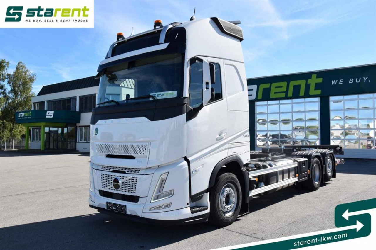 Volvo FH 500 XL, 6X2, BDF, ACC, I-Park-Cool, LDBW, VEB+ - Camión portacontenedore/ Intercambiable: foto 1 Volvo FH 500 XL, 6X2, BDF, ACC, I-Park-Cool, LDBW, VEB+ - Camión portacontenedore/ Intercambiable: foto 1
