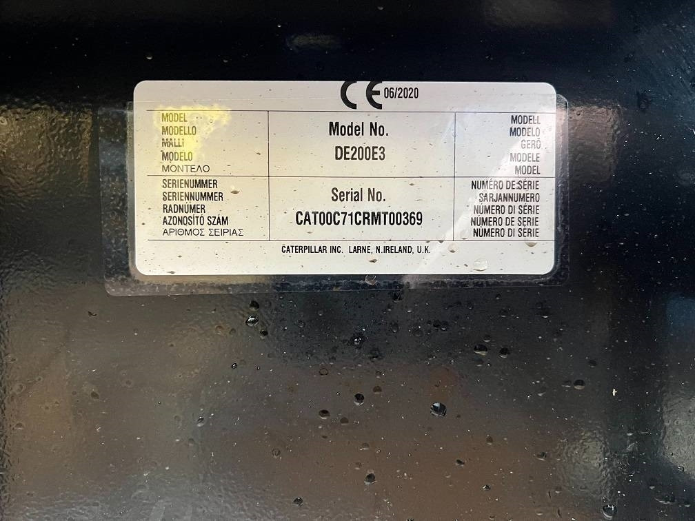Generador industriale CAT DE 200 E3 200 kva 160kw 10 units availble UNUSED: foto 9