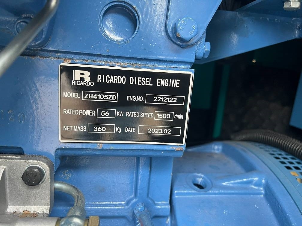 Generador industriale Ricardo 50KVA 40KW SILENT GENERATOR 3 PHASE 50HZ 400V NEW: foto 8 Generador industriale Ricardo 50KVA 40KW SILENT GENERATOR 3 PHASE 50HZ 400V NEW: foto 8