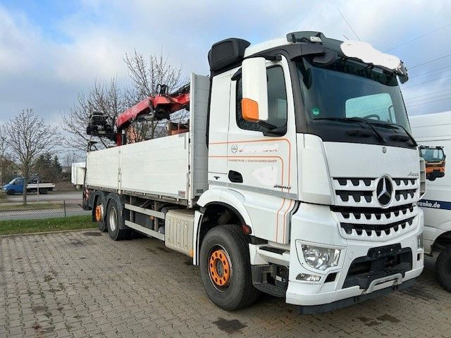 Mercedes-Benz 2545 Kran FASSI F195AS Mercedes-Benz 2545 Kran FASSI F195AS - Camión caja abierta, Camión grúa: foto 3 Mercedes-Benz 2545 Kran FASSI F195AS Mercedes-Benz 2545 Kran FASSI F195AS - Camión caja abierta, Camión grúa: foto 3