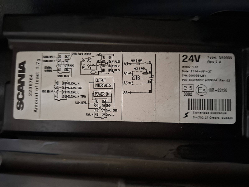 Cabeza tractora Scania P410 6X2/4 MNB: foto 17 Cabeza tractora Scania P410 6X2/4 MNB: foto 17