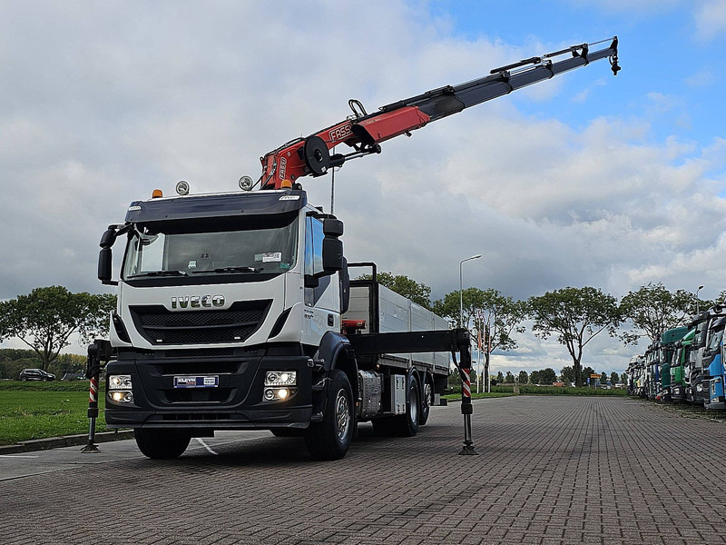 Iveco AD260S40 STRALIS 6X2*4 FASSI F234 4X - Camión caja abierta, Camión grúa: foto 1 Iveco AD260S40 STRALIS 6X2*4 FASSI F234 4X - Camión caja abierta, Camión grúa: foto 1