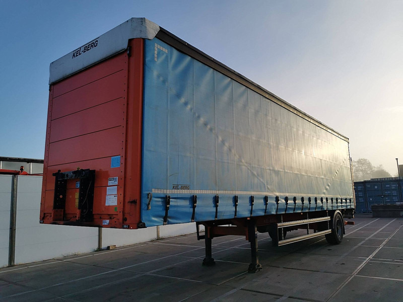 Kelberg D400V/XL/ZL/BPW 1 AXLE CITY TAILLIFT - Semirremolque lona: foto 1 Kelberg D400V/XL/ZL/BPW 1 AXLE CITY TAILLIFT - Semirremolque lona: foto 1