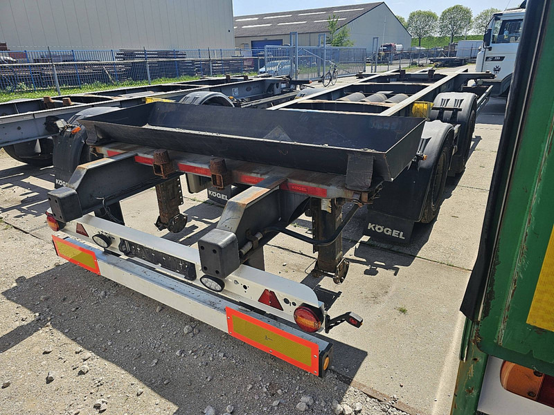 Kögel ZW18 BDF TANDEM - Remolque portacontenedore/ Intercambiable: foto 3 Kögel ZW18 BDF TANDEM - Remolque portacontenedore/ Intercambiable: foto 3