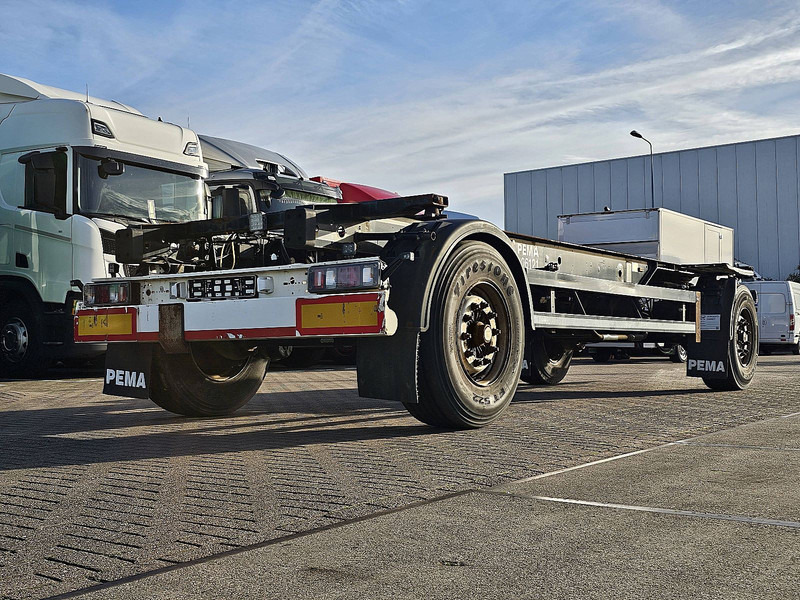 Krone LAFETTE - Remolque portacontenedore/ Intercambiable: foto 1 Krone LAFETTE - Remolque portacontenedore/ Intercambiable: foto 1