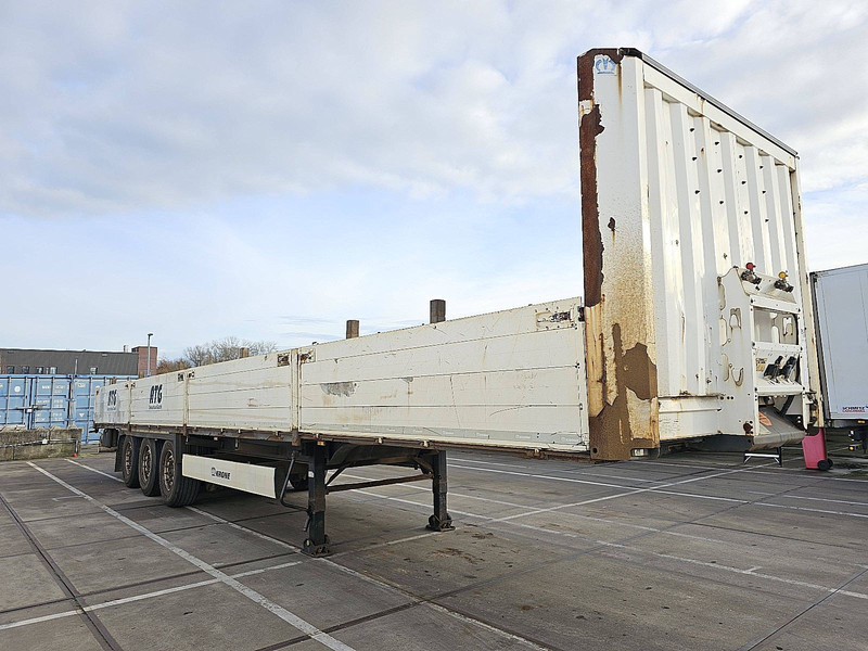 Krone SD DROPSIDES LIFT AXLE - Semirremolque plataforma/ Caja abierta: foto 3 Krone SD DROPSIDES LIFT AXLE - Semirremolque plataforma/ Caja abierta: foto 3