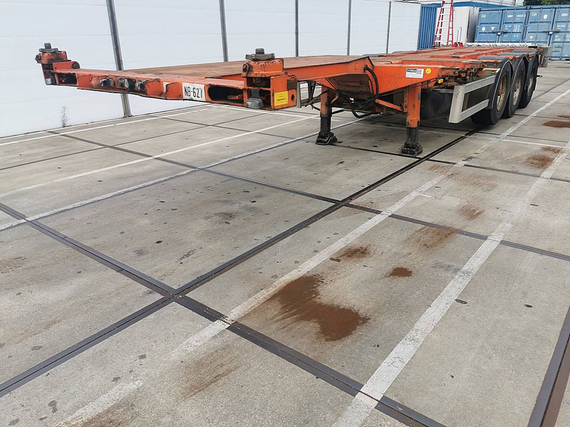 Nooteboom FT 43 03 V lift axle; BPW - Semirremolque portacontenedore/ Intercambiable: foto 1 Nooteboom FT 43 03 V lift axle; BPW - Semirremolque portacontenedore/ Intercambiable: foto 1