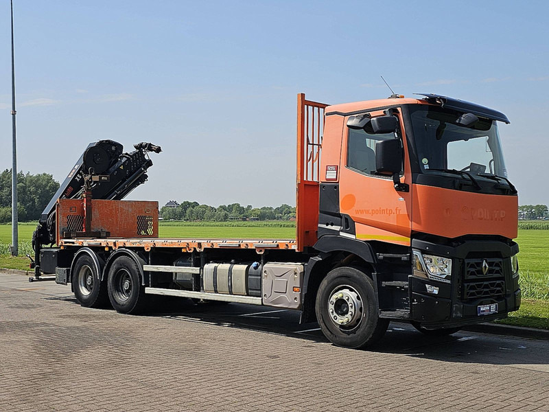 Camión caja abierta, Camión grúa Renault K 430 HIAB211EP5: foto 5