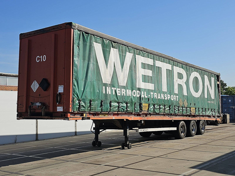 Van Hool 3B2003 - Semirremolque portacontenedore/ Intercambiable: foto 1 Van Hool 3B2003 - Semirremolque portacontenedore/ Intercambiable: foto 1