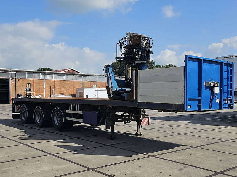 Vogelzang VO2-STG-15-30-STN Crane Kran Kraan - Semirremolque plataforma/ Caja abierta: foto 3 Vogelzang VO2-STG-15-30-STN Crane Kran Kraan - Semirremolque plataforma/ Caja abierta: foto 3