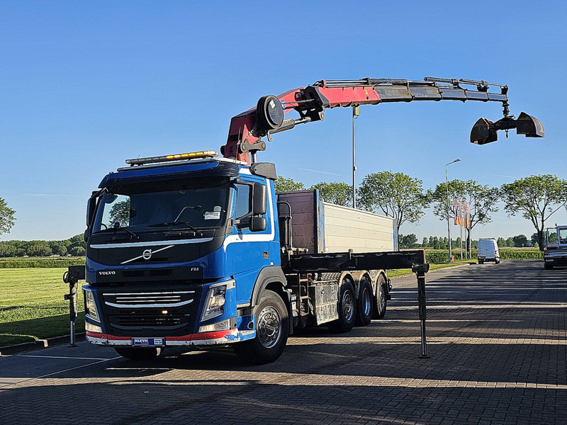 Volvo FM 460 8X2 HMF 3220 K5 - Camión caja abierta, Camión grúa: foto 2 Volvo FM 460 8X2 HMF 3220 K5 - Camión caja abierta, Camión grúa: foto 2