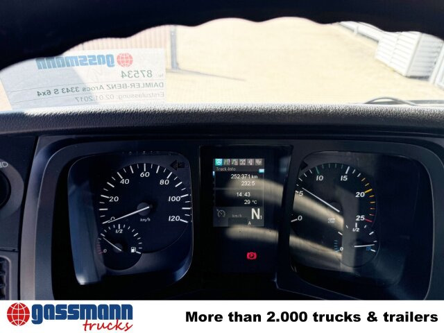Mercedes-Benz Arocs 3343 S 6x4, Full Steel, 3x Vorhanden! - Cabeza tractora: foto 2 Mercedes-Benz Arocs 3343 S 6x4, Full Steel, 3x Vorhanden! - Cabeza tractora: foto 2