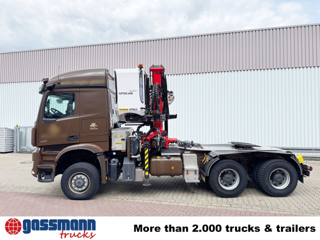 Mercedes-Benz Arocs 3351 LS 6x6, Grounder, MirrorCam, Navi, - Cabeza tractora: foto 2 Mercedes-Benz Arocs 3351 LS 6x6, Grounder, MirrorCam, Navi, - Cabeza tractora: foto 2