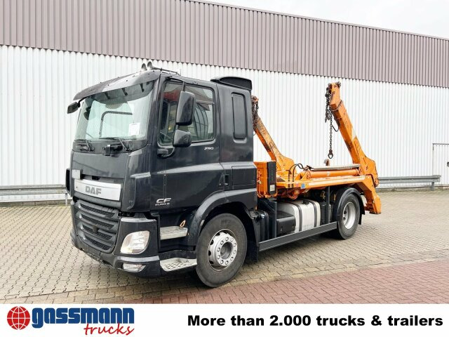 Camión portacontenedor de cadenas DAF CF 290 4x2, Tele-Absetzer: foto 8