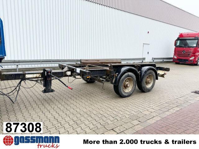 FUCHS EACA 135.20 T, Absetzanhänger für 1 - Remolque portacontenedore/ Intercambiable: foto 1 FUCHS EACA 135.20 T, Absetzanhänger für 1 - Remolque portacontenedore/ Intercambiable: foto 1