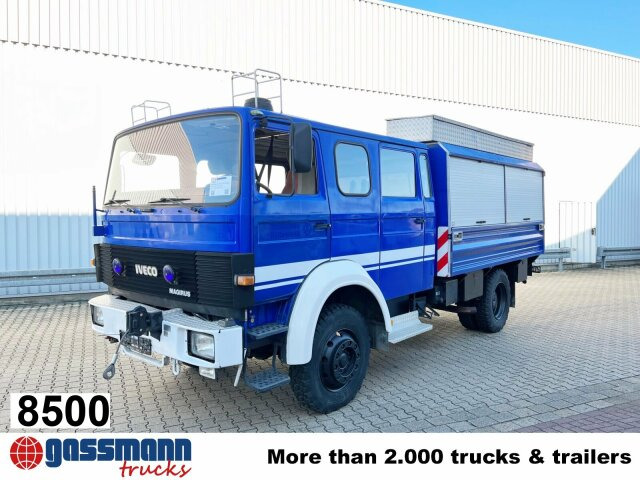 Iveco 120-23 AW 4x4 Doka, V8-Motor, Mannschaftswagen - Camión caja cerrada: foto 1 Iveco 120-23 AW 4x4 Doka, V8-Motor, Mannschaftswagen - Camión caja cerrada: foto 1
