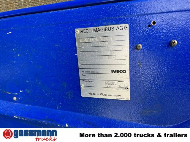 Iveco 120-23 AW 4x4 Doka, V8-Motor, Mannschaftswagen - Camión caja cerrada: foto 5 Iveco 120-23 AW 4x4 Doka, V8-Motor, Mannschaftswagen - Camión caja cerrada: foto 5